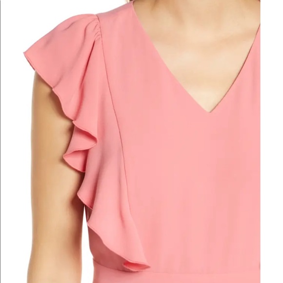 Ruffled Sleeve Jumpsuit - Picture 6 of 8